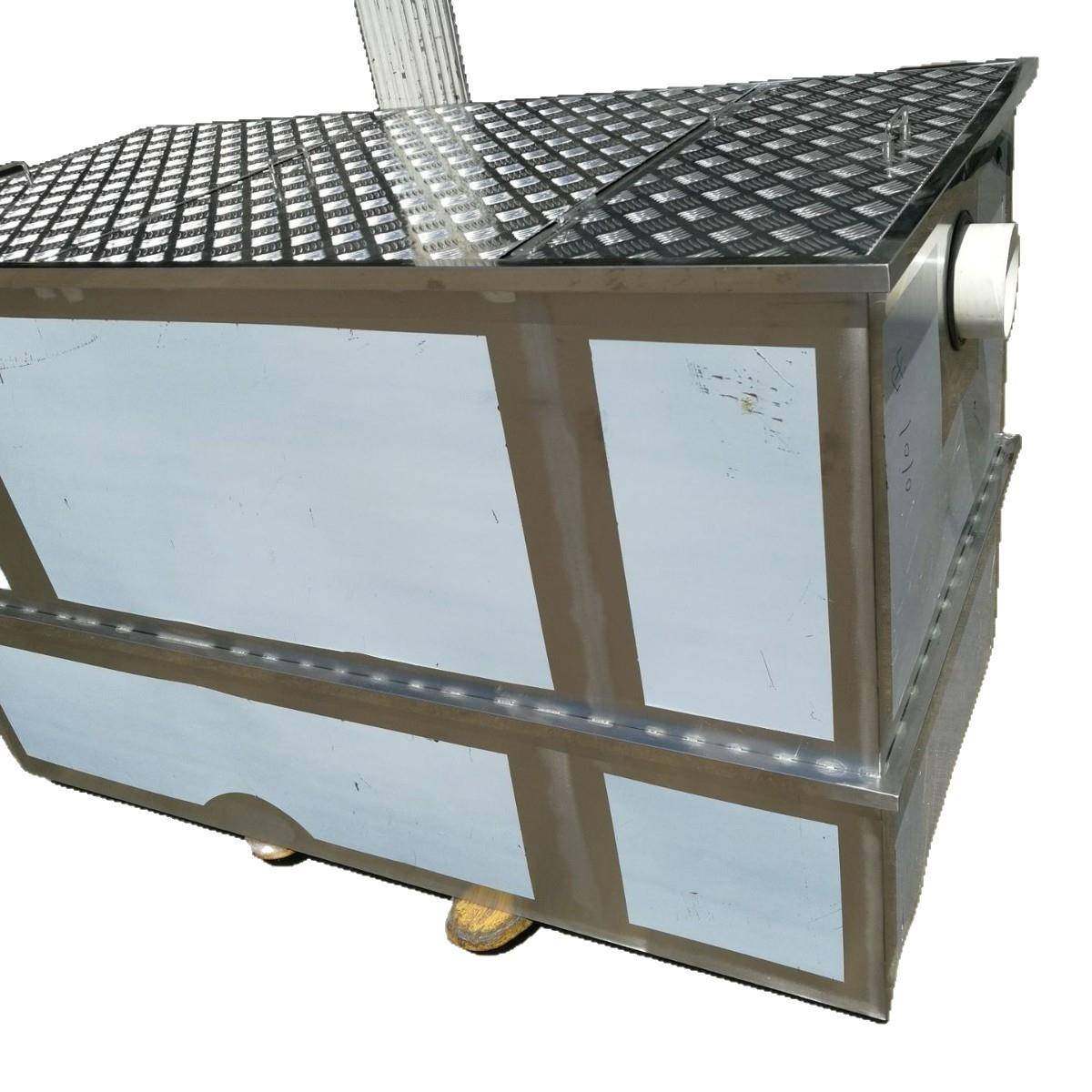 饭店餐饮厨房玻璃钢油水分离器油污污水处理设备耐用商用隔油池,淘宝优惠券,粉丝福利购,淘宝优惠卷