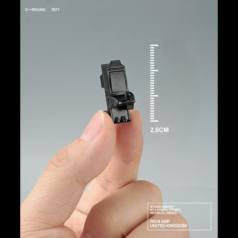 1/64真微缩玩游戏男生模型树脂3D小人场景玩具手办道具摆件 - 图0