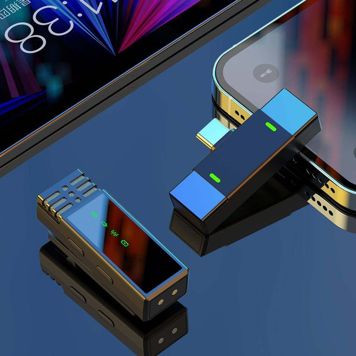 私模J68无线领夹麦克风双数显一体智能降噪收音迷你话筒直播,淘宝优惠券,粉丝福利购,淘宝优惠卷