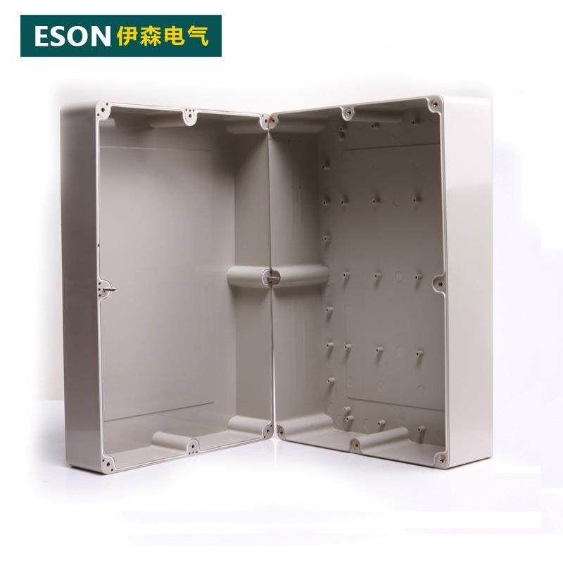 伊森380*260*120防水接线盒 塑料防水盒 密封开关盒 仪表表盒 - 图1