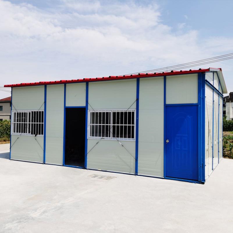 集装箱房工地移动住人集装箱房集成房屋简易临时活动板房打包箱房 - 图1