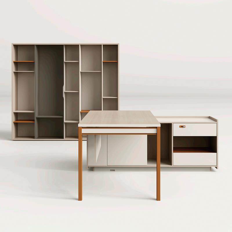 简约现代办公桌老板桌女经理办公桌椅组合班台时尚主管单人桌子,淘宝优惠券,粉丝福利购,淘宝优惠卷