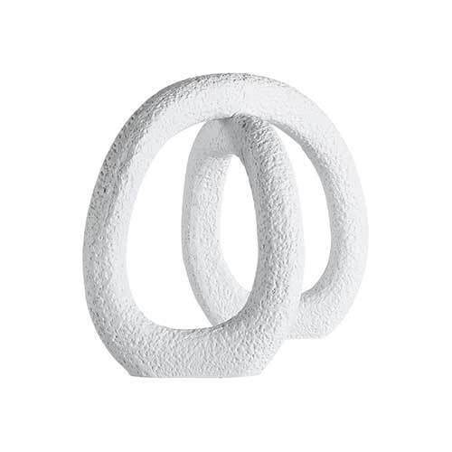 现代极简创意黑白色环形样板房间售楼处大堂抽象展厅软装饰品摆件,淘宝优惠券,粉丝福利购,淘宝优惠卷