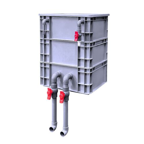 乌龟缸龟过滤箱循环系统养乌龟饲养专用鱼缸过滤器低水位净化水质 - 图3