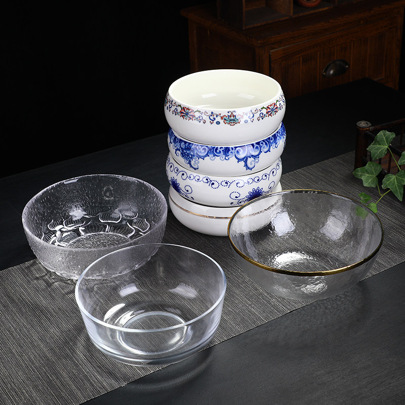 陶瓷玻璃大号小号茶洗家用办公茶杯水洗水盂笔洗茶道配件装水果盆,淘宝优惠券,粉丝福利购,淘宝优惠卷