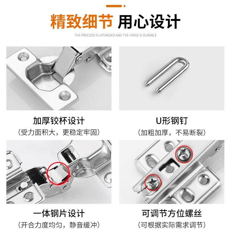 261冷轧钢铰链衣柜门无液压35杯开尾合页浴室橱柜五金家具门铰链,淘宝优惠券,粉丝福利购,淘宝优惠卷