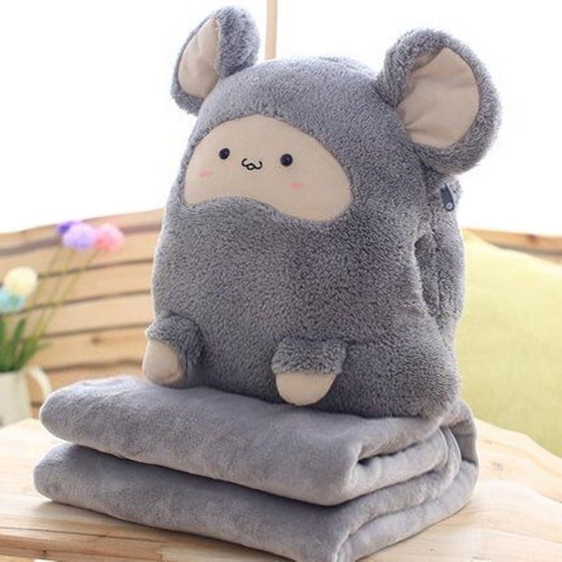 抱枕被子两用靠垫办公室折叠午休靠枕头被汽车多功能空调毯送女生,淘宝优惠券,粉丝福利购,淘宝优惠卷