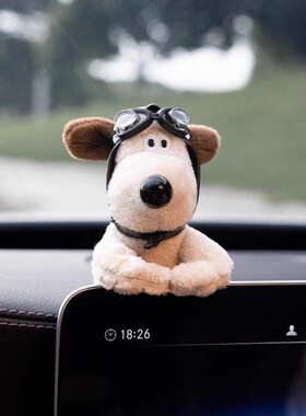 可爱掌门狗门把手挂饰毛绒公仔卧室房间可爱客厅装饰防撞防护公仔