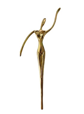 黄铜抽象芭蕾舞  柜门 鞋柜 书柜 酒柜 储物柜 拉手 把手