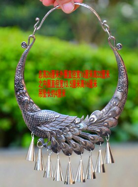 云南民族风特色少数m民族藏银景颇族苗族银饰项圈复古舞蹈配饰演