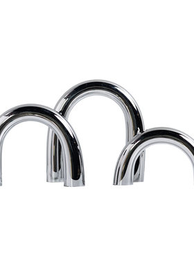 轻奢蓝弧形组合摆件简约现代家居客厅样板房书房橱窗玻璃创意饰品