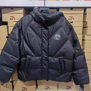 Anta down jacket women's 2025 new winter warm duck down windproof hooded casual jacket 162548903n