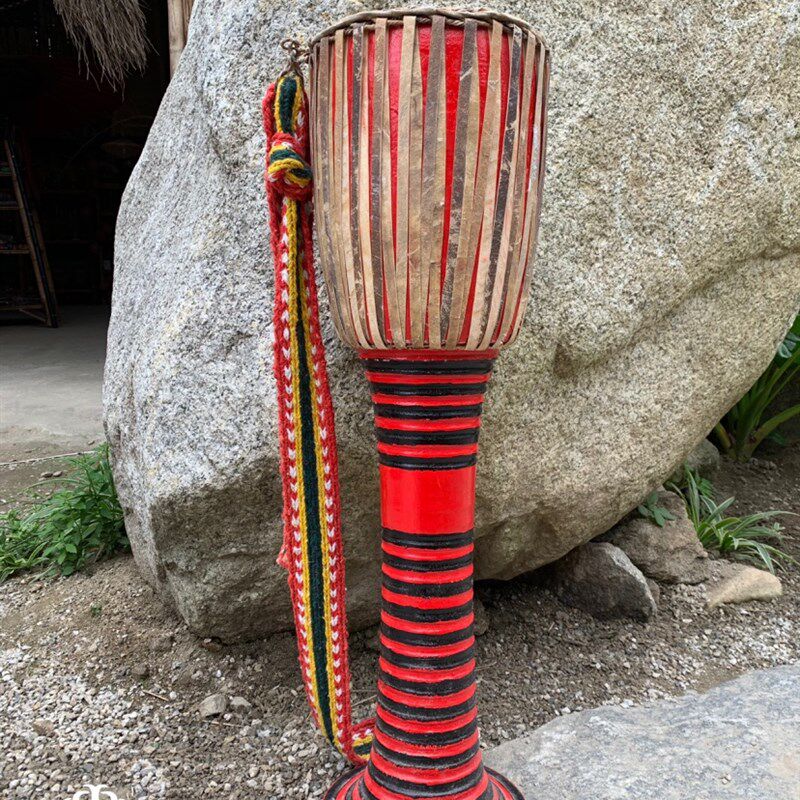 #象脚鼓#85厘米/鼓脚象/鼓舞蹈/鼓/鼓儿J童/长鼓/傣族象脚鼓/演出 - 图0