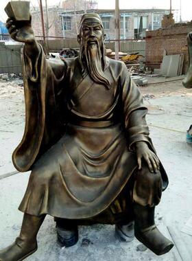 铸铜人物雕塑桃园结义人物铜雕广场公园仿古景观美陈大型金属摆件