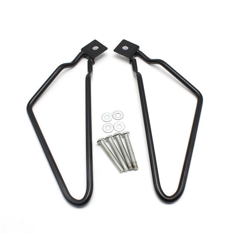 复古摩托车190ss奔达金吉拉300改装通用防磨轮胎边包防护支架支撑 - 图3