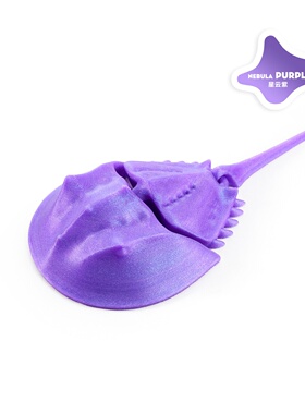 3D打印仿真马蹄蟹解压玩具