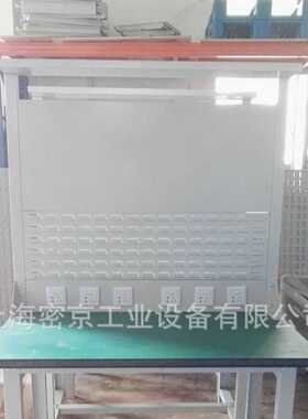 长期生产供应中型绿色复合台面工作台防静电带落地柜工作台