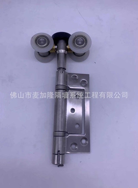 轻型折叠门滑轮木折叠门吊轮 露台折叠门吊轮配件五金
