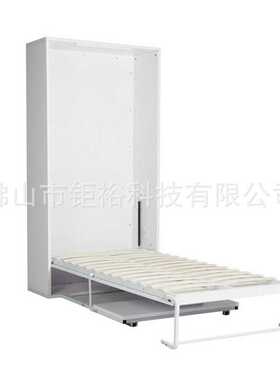 家用带书台单人床壁床入柜式书房隐形床折叠床书桌小户型多功能
