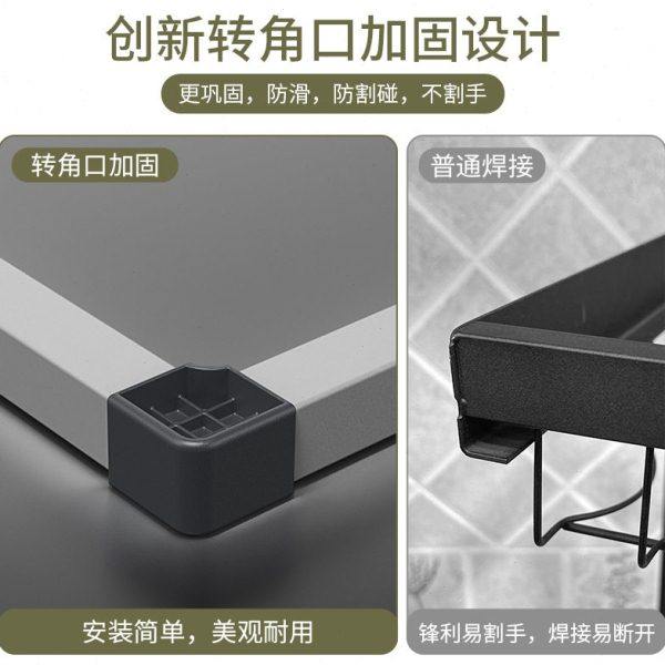 家用厨房台面伸缩多功能带洞洞板碳钢烤箱专用收纳架微波炉置物架,淘宝优惠券,粉丝福利购,淘宝优惠卷