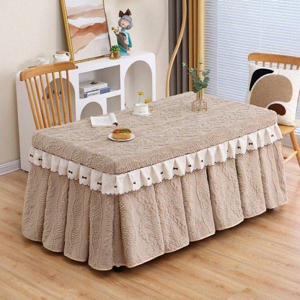 L"长方形电烤火桌子罩套茶几电暖桌布新款加厚加绒电炉罩烤火罩冬,淘宝优惠券,粉丝福利购,淘宝优惠卷