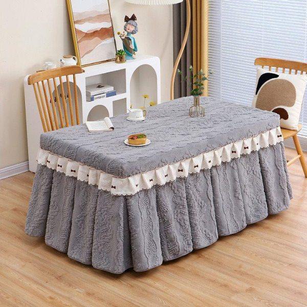 L"长方形电烤火桌子罩套茶几电暖桌布新款加厚加绒电炉罩烤火罩冬,淘宝优惠券,粉丝福利购,淘宝优惠卷