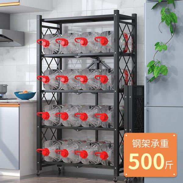厨房置物架落地多层货架锅具微波炉烤箱架子多功能碗碟收纳储物架,淘宝优惠券,粉丝福利购,淘宝优惠卷