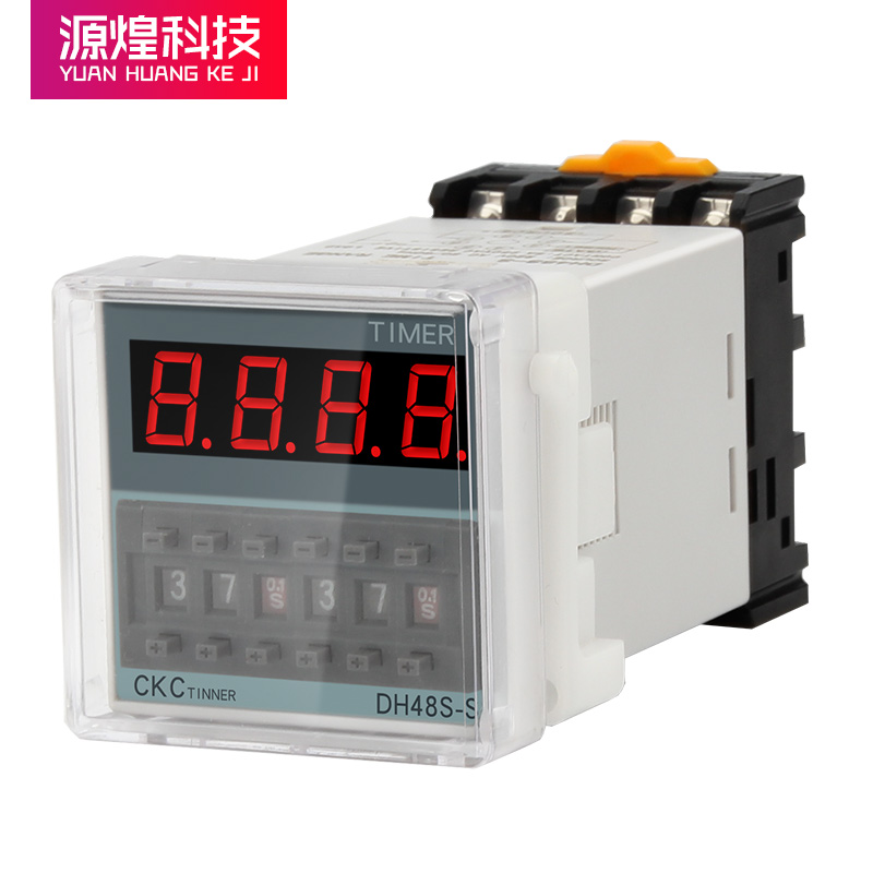 数显时间继电器DH48S-S 2Z 1Z 通电延时F循环继电器220V380V24V12 - 图1