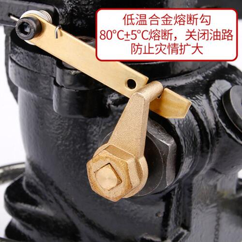 加油站防撞阀加油机紧急切断阀内螺纹DN40熔断阀剪切阀切断阀挂钩 - 图2
