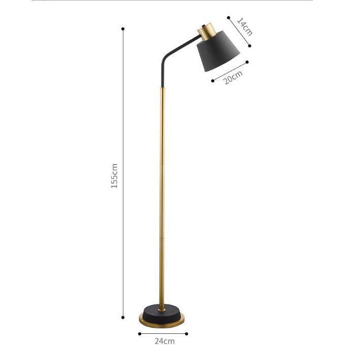 北欧现代简约铁艺落地灯客厅卧室书房后现代LED可调节落地台灯具,淘宝优惠券,粉丝福利购,淘宝优惠卷