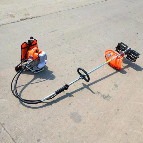 侧挂背负式割草除草机 小型背负式四冲程多功能松土农用锄草机 - 图2