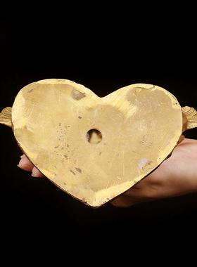 铜鸳鸯戏水家居装饰摆件感情夫妻要和睦桃花结婚婚庆卧室礼品