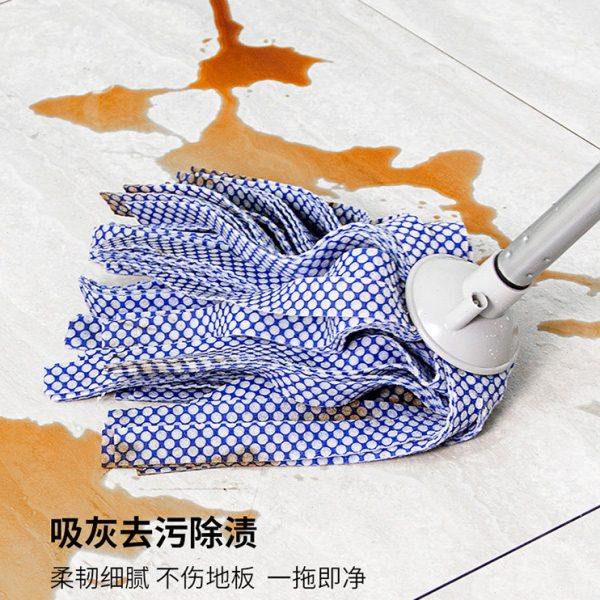 传统拖把家用手压挤水无纺布水拖布拖地厨房客厅吸水耐磨老式墩布,淘宝优惠券,粉丝福利购,淘宝优惠卷