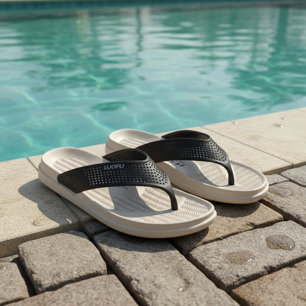 罗敷经典款人字拖防滑耐磨沙滩度假凉拖,淘宝优惠券,粉丝福利购,淘宝优惠卷