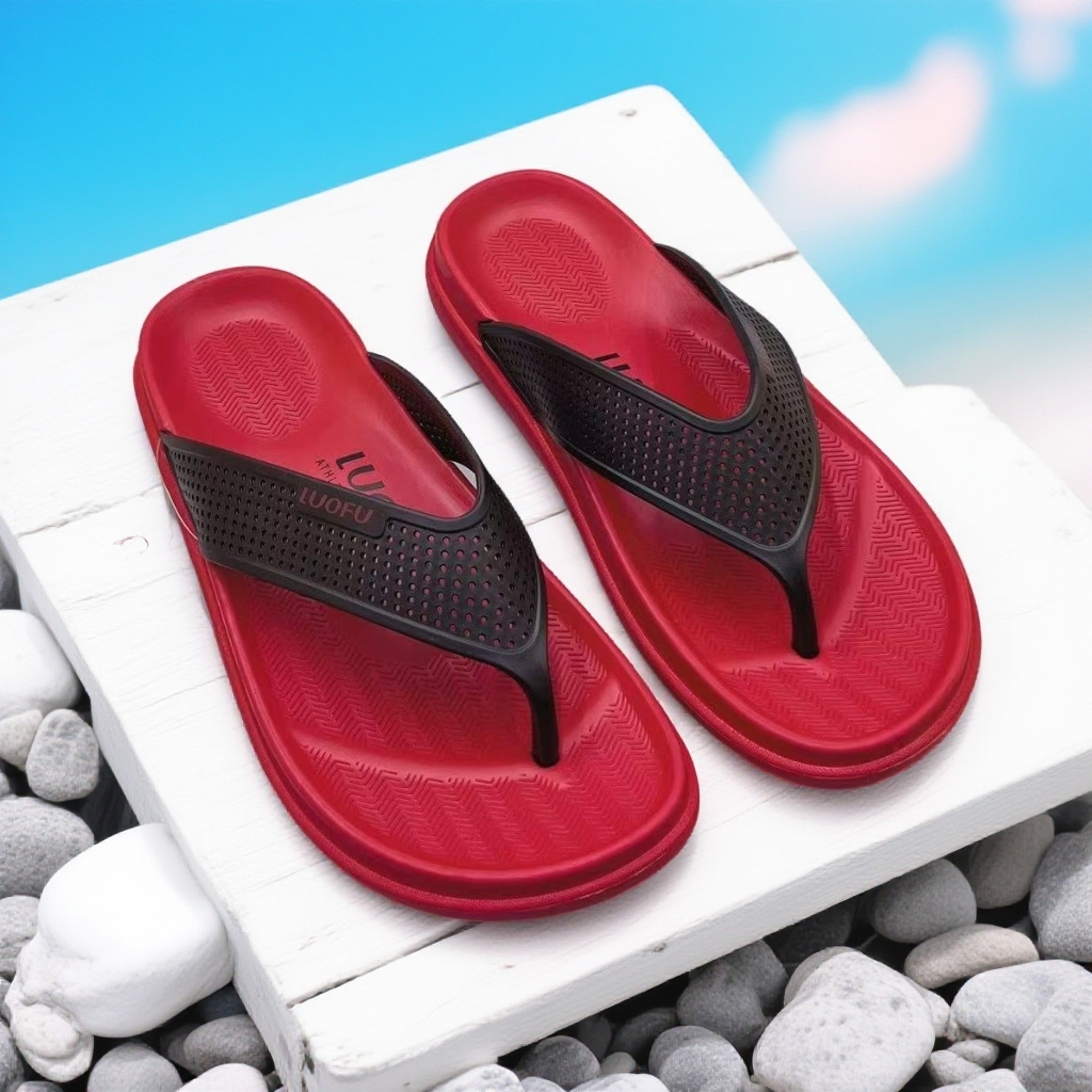 罗敷经典款人字拖防滑耐磨沙滩度假凉拖,淘宝优惠券,粉丝福利购,淘宝优惠卷