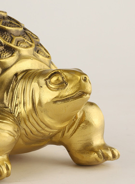 厂家 金钱龟仿古铜乌龟长寿龟家居摆件工艺品礼品 金钱龟摆件