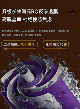 锐普旗舰店A8家用净水器纯水机