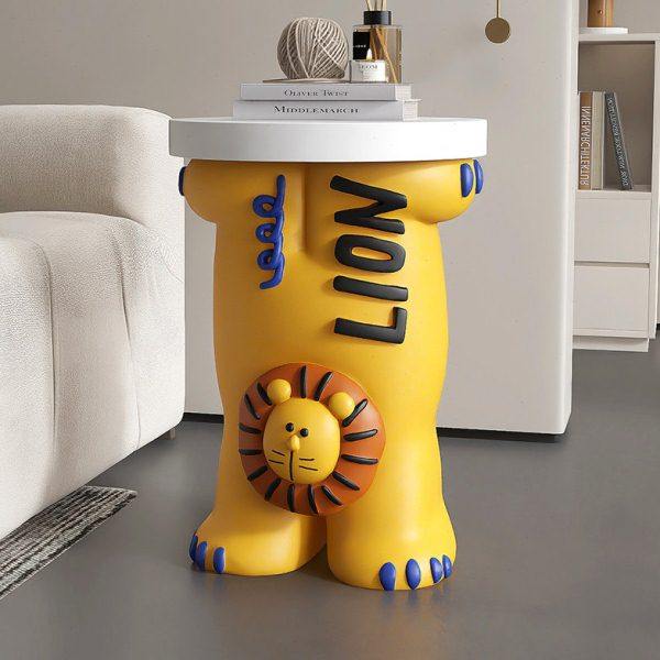 潮玩狮子大型客厅落地摆件家居饰品电视柜旁茶几床头柜乔迁礼物,淘宝优惠券,粉丝福利购,淘宝优惠卷