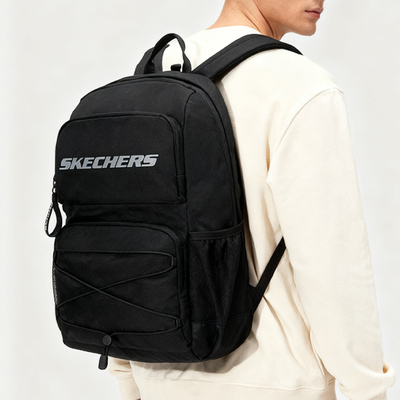 斯凯奇大容量双肩包男女同款