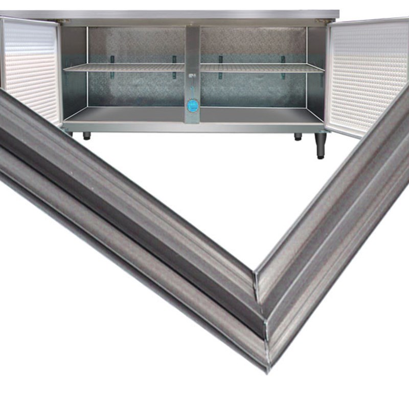 商用冷柜雪柜门封条磁性密封条门胶条酒店饭店T餐饮四门六门冰柜 - 图3