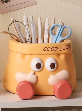 新款创艺趣味笔筒收纳摆件杂物整理玄关装饰家居茶几客厅桌面摆件