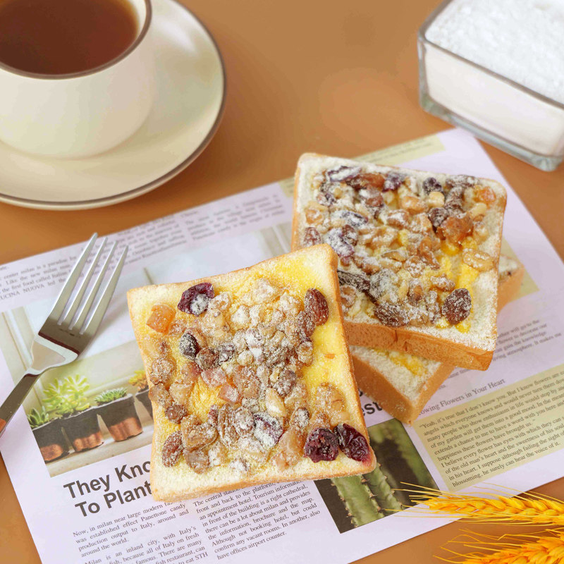 什锦奶盖吐司面包早餐整箱手撕水果干蛋糕营养学生休闲小吃零食品