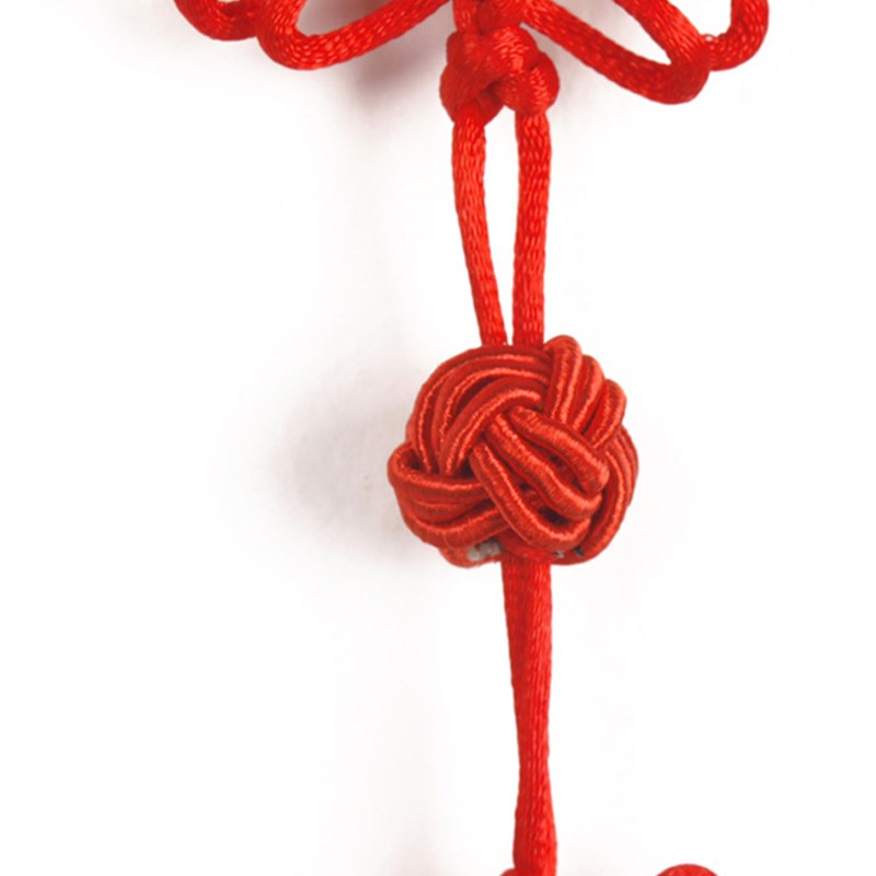 中国结挂件客厅柱子挂饰连串长结定制电视墙装饰R长条乔迁门上吉 - 图1