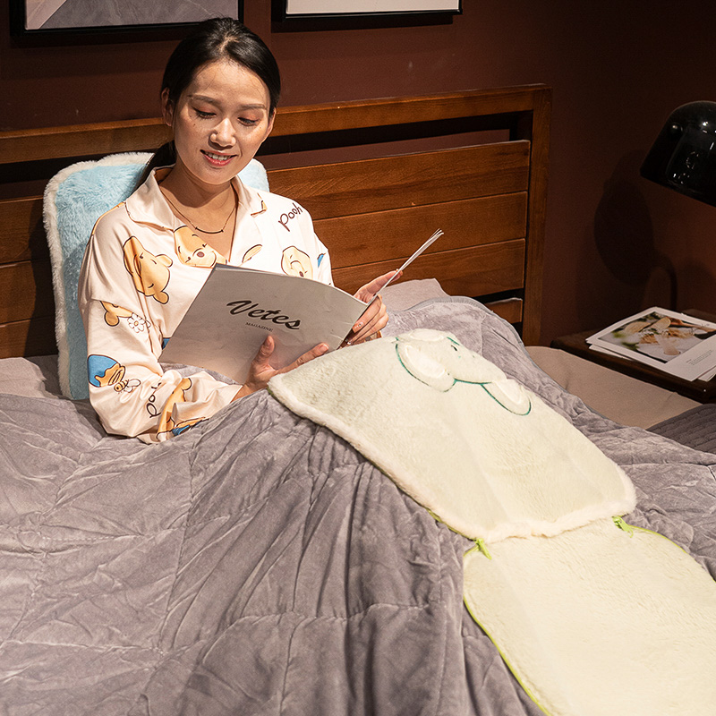 嘟嘟猫抱枕被子两用折叠q毯子二合一嘟嘟喵午睡枕头汽车用车载靠 - 图2