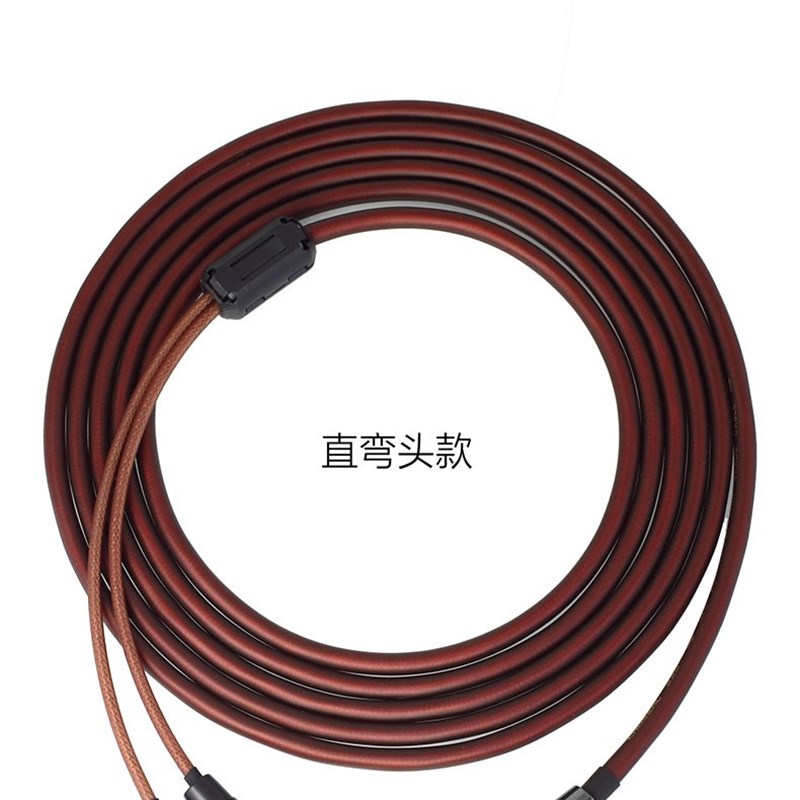 KGR 1分2音频连接线立体声双声道电子N琴电子鼓降噪乐器线材 - 图1