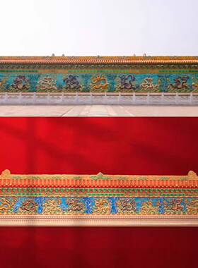 故宫九龙壁BXT磁冰箱贴创意文创金属雕家居贴装饰贴浮北京旅游纪