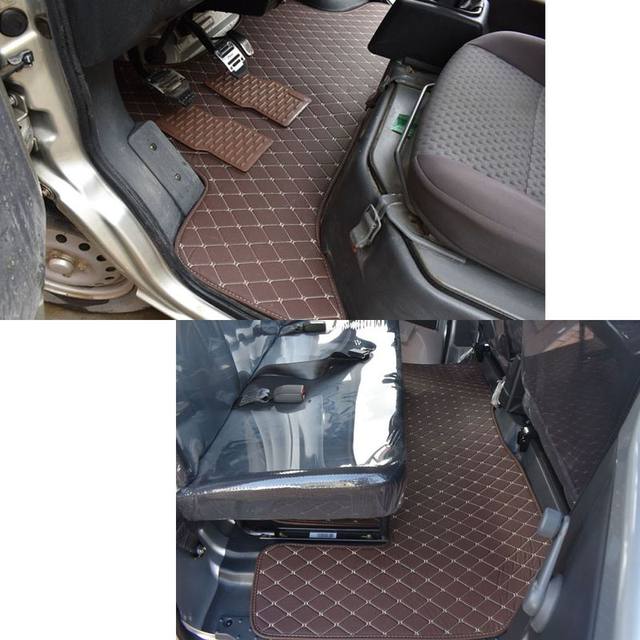 Wuling Rongguang small truck floor mats Rongguang 1.2L 1.5 single row double row truck special floor mats new truck floor mats flat
