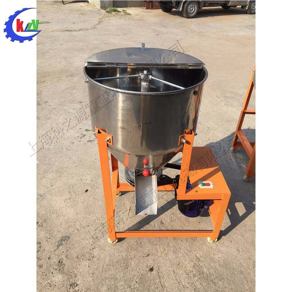 不锈钢小型种子搅拌机立式饲料场拌料机营养土手工上料拌匀机,淘宝优惠券,粉丝福利购,淘宝优惠卷