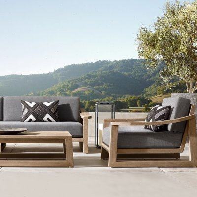 户外柚木防腐木沙发室外露台庭院别墅家具休闲实木沙发椅茶几组合,淘宝优惠券,粉丝福利购,淘宝优惠卷