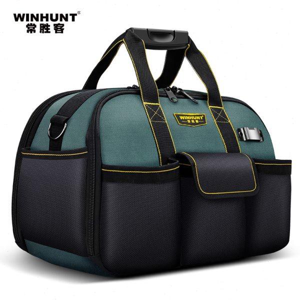 工具包结实耐用多功能维修收纳袋便携式耐磨木电工专用帆布收纳包,淘宝优惠券,粉丝福利购,淘宝优惠卷